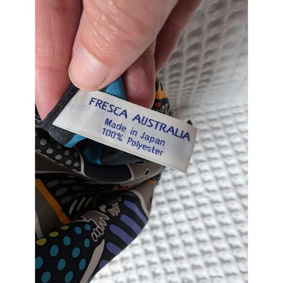 Balarinji Koala Bear Scarf by Fresca Australia Multicolor 26 x 26 inches - Picture 5 of 6